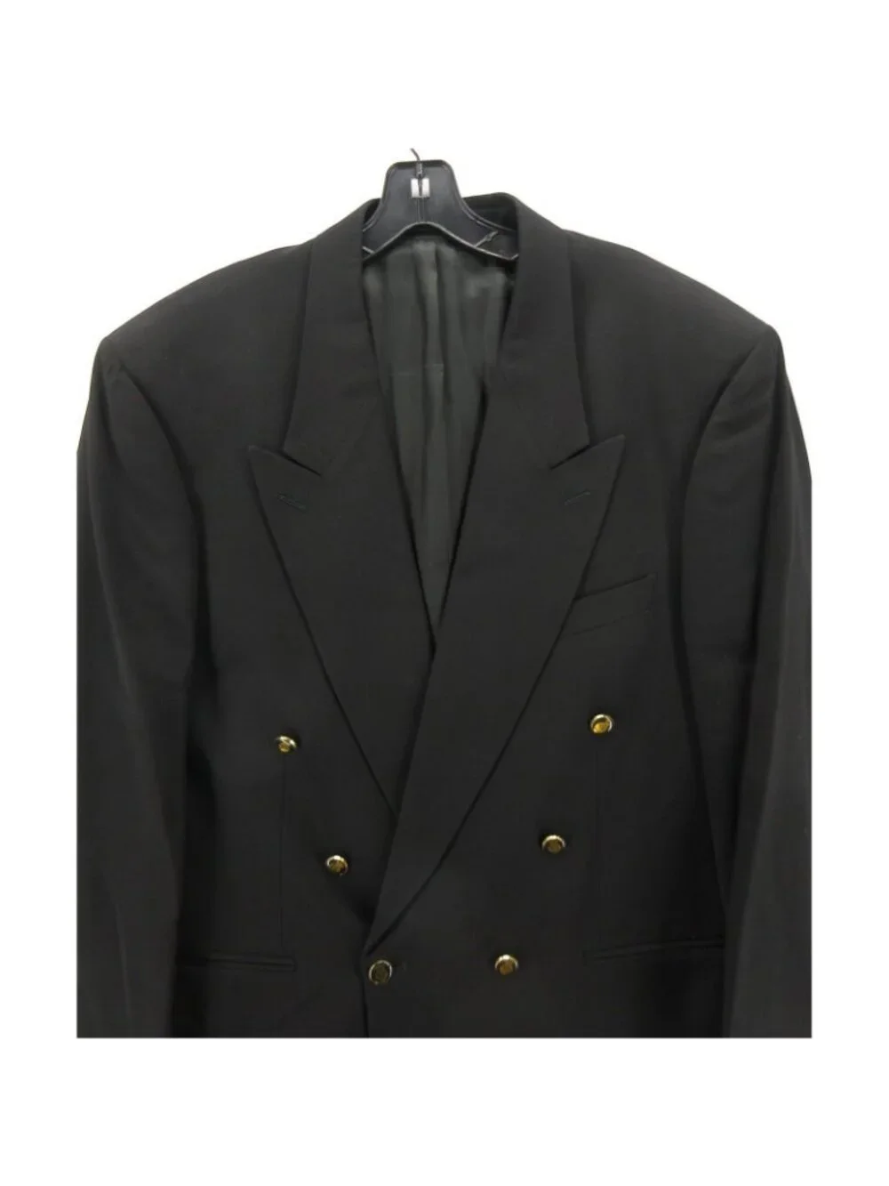 VINTAGE Zanetti Sport Coat L Blazer Double Breasted Dinner